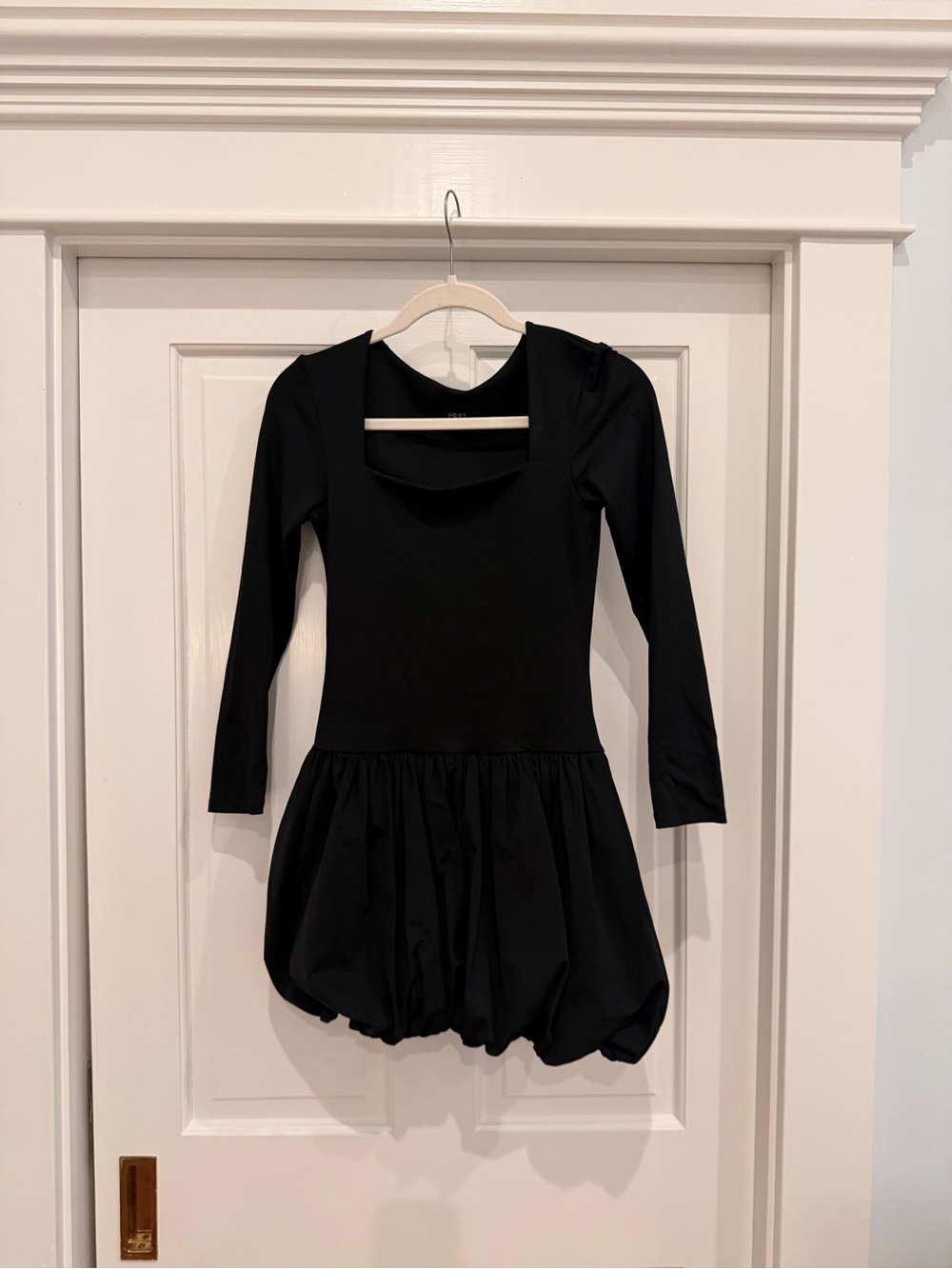 PORT DE BRAS long sleeve bubble dress.